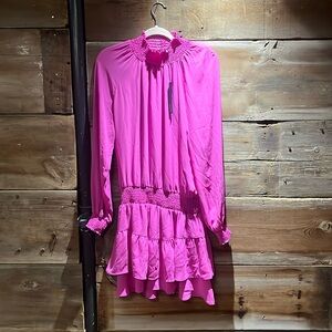 Krisa pink short dress.